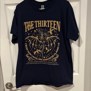Gildan Dark Blue Graphic Tee